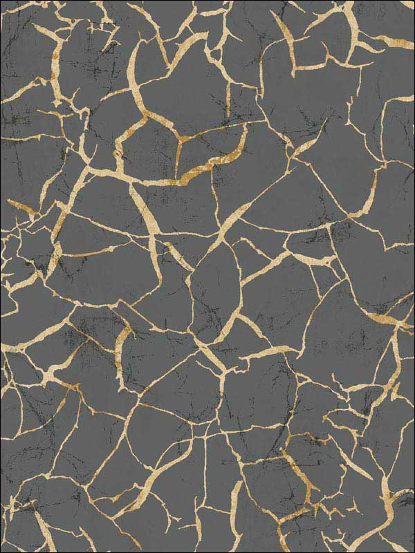 Lenox Hill Crackle fabric in 80820 color - pattern number LD80820 - by Seabrook in the Lux Decor collection
