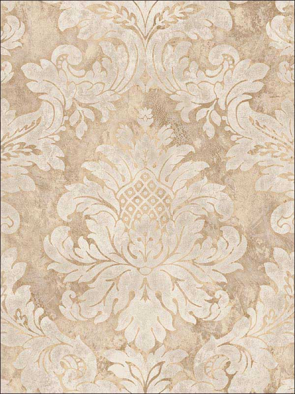Hampstead wallpaper in 80907 color - pattern number LD80907 - by Seabrook in the Lux Decor collection