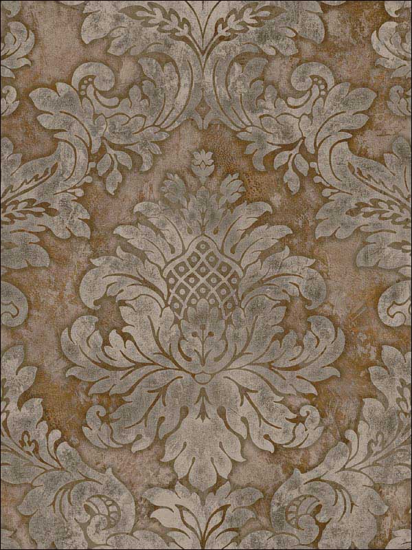 Hampstead wallpaper in 80908 color - pattern number LD80908 - by Seabrook in the Lux Decor collection