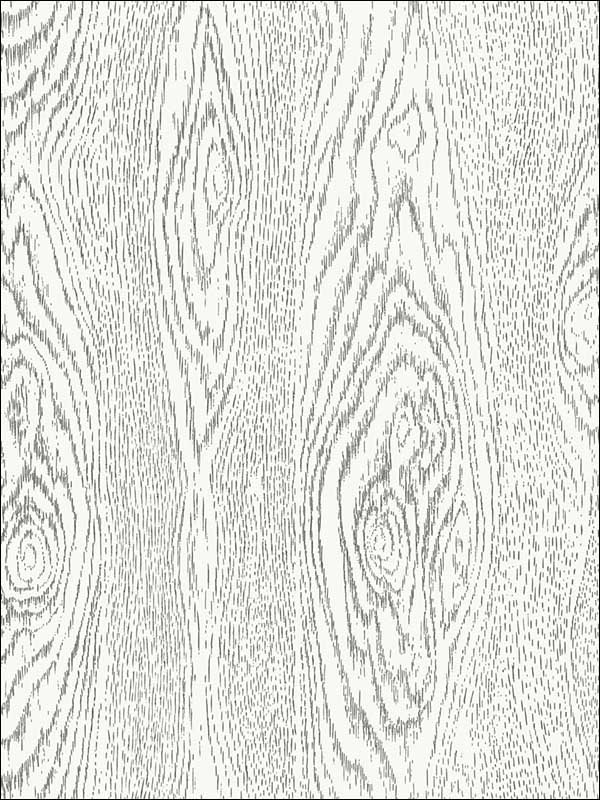 Wood Grain fabric in black and white color - pattern number 107/10045.CS.0 - by Cole and Son in the Curio collection