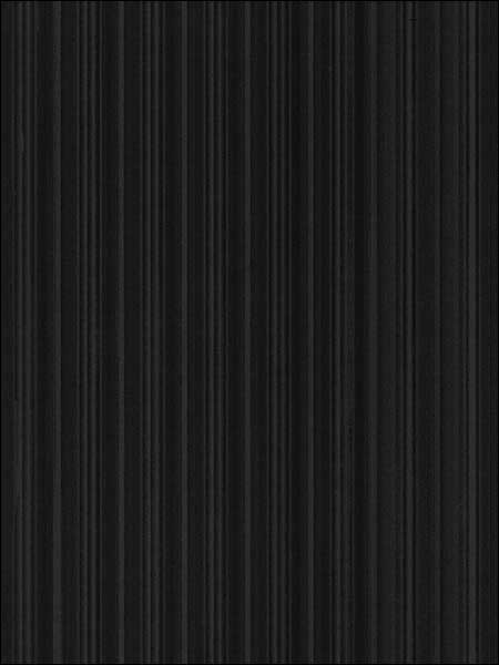 Vertical Stripe Emboss fabric in black color - pattern number CS27308 - by Patton Norwall in the Classic Silks 2 collection