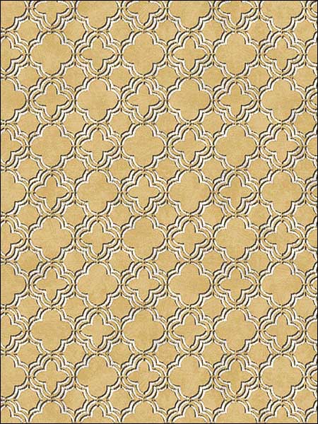 Velvet Mini fabric in metallic dark beige color - pattern number CS35616 - by Patton Norwall in the Classic Silks 2 collection