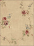 White Wedding Trail fabric in beige red blue green color - pattern number SP24431 - by Patton Norwall in the Rose Garden 2 collection