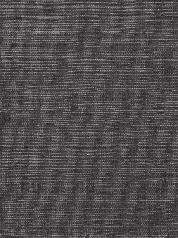 Emperor fabric in black color - pattern number GR1039 - by Ronald Redding in the Grasscloth Resource Natural Wallpapers collection