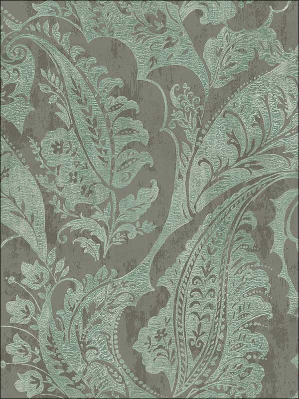 Glisten fabric in 20004 color - pattern number MK20004 - by Seabrook in the Metallika collection