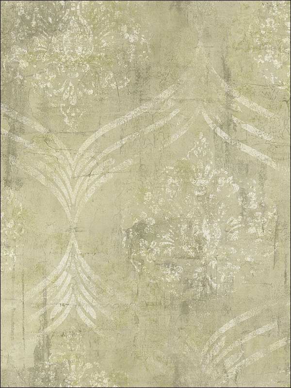 Brilliant Ogee wallpaper in 21205 color - pattern number MK21205 - by Seabrook in the Metallika collection