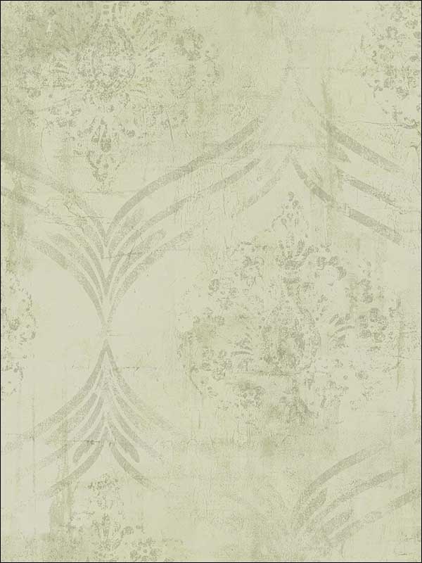 Brilliant Ogee wallpaper in 21207 color - pattern number MK21207 - by Seabrook in the Metallika collection