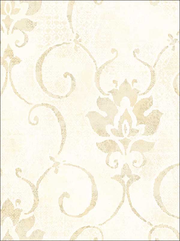 Brilliant wallpaper in 21507 color - pattern number MK21507 - by Seabrook in the Metallika collection