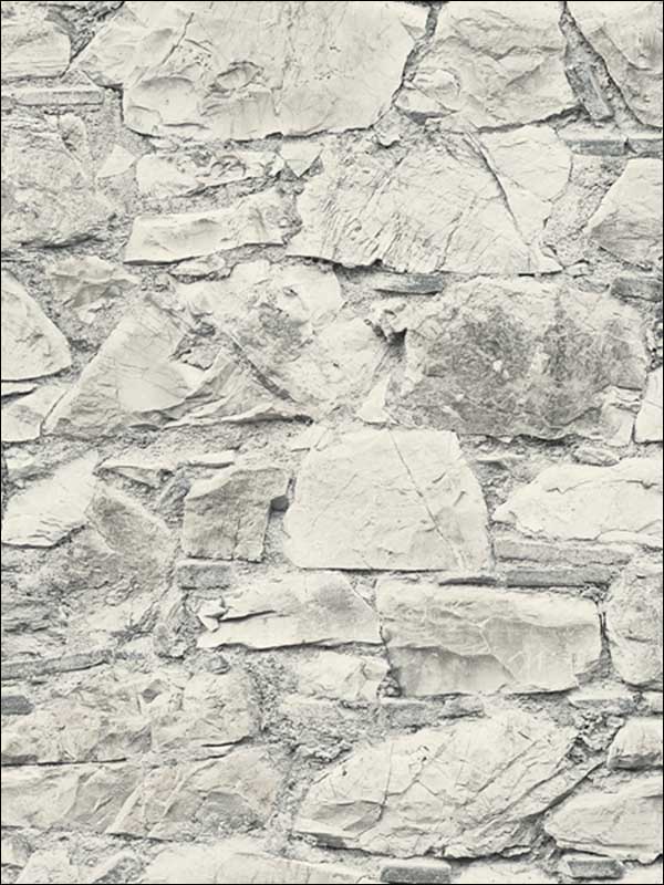 Natural Stone Wall fabric in 50700 color - pattern number IR50700 - by Pelican Prints in the Structure collection