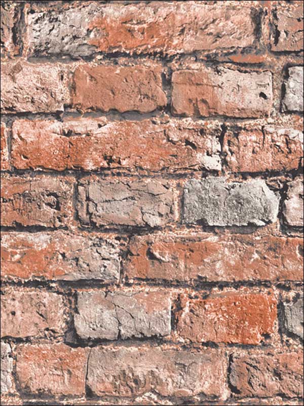 Brick fabric in 50801 color - pattern number IR50801 - by Pelican Prints in the Structure collection