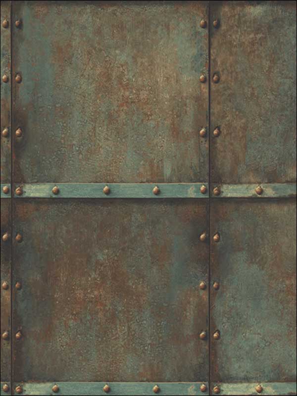 Metal Panel fabric in 50904 color - pattern number IR50904 - by Pelican Prints in the Structure collection