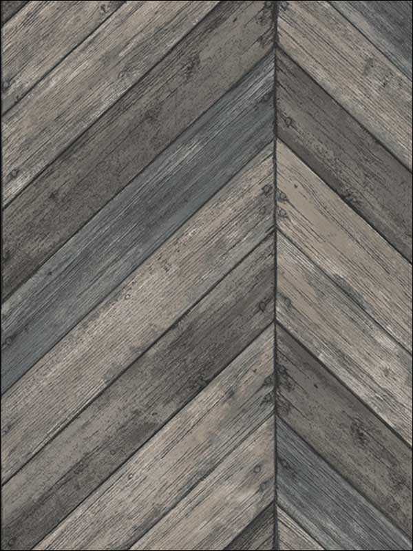 Chevron Wood wallpaper in 51706 color - pattern number IR51706 - by Pelican Prints in the Structure collection