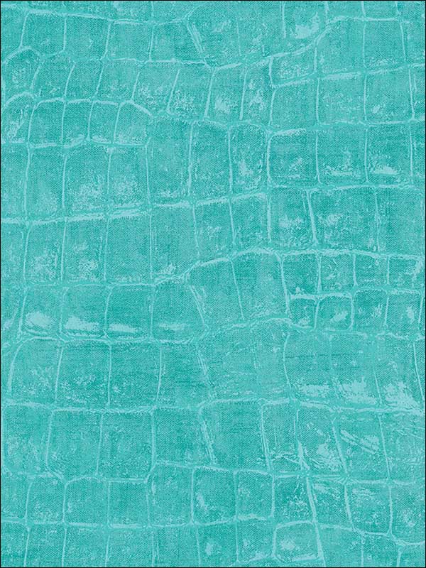 Curacao fabric in aqua blue color - pattern number TA20512 - by Seabrook in the Tortuga collection