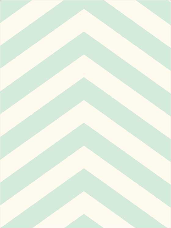 Jamaica Chevron fabric in mist green and off white color - pattern number TA20614 - by Seabrook in the Tortuga collection