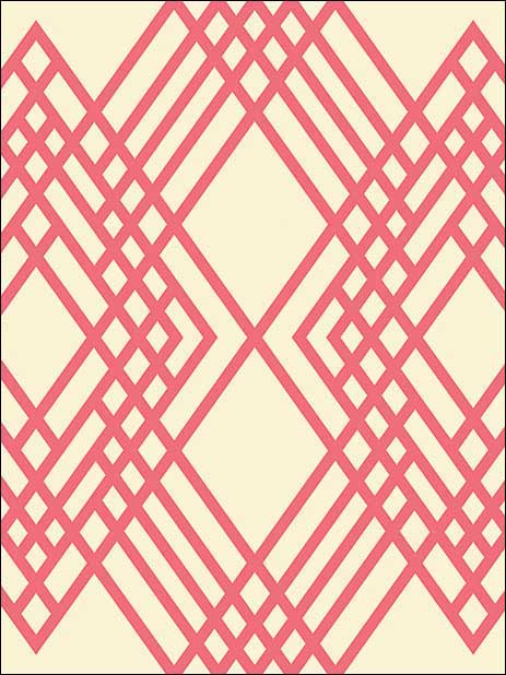 Cayman wallpaper in off white and rose color - pattern number TA21301 - by Seabrook in the Tortuga collection