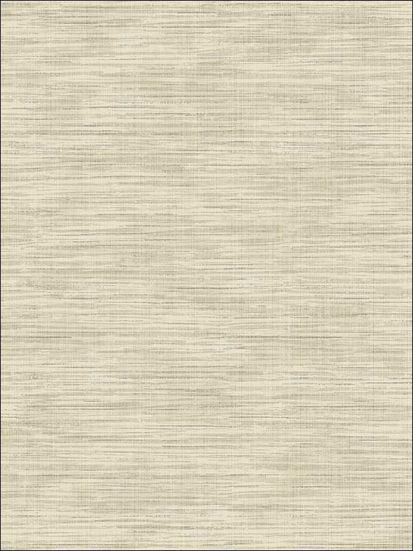 Grass Texture Print with Textile Strings wallpaper in warm neutral beige color - pattern number OY33207 - by Paper and Ink in the White on White collection