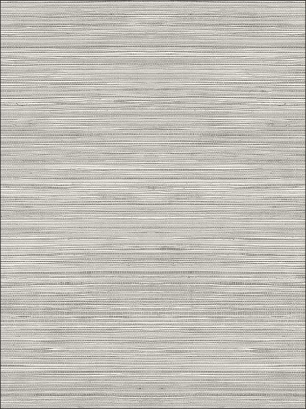 Grasscloth Print fabric in gray color - pattern number OY35008 - by Paper and Ink in the White on White collection
