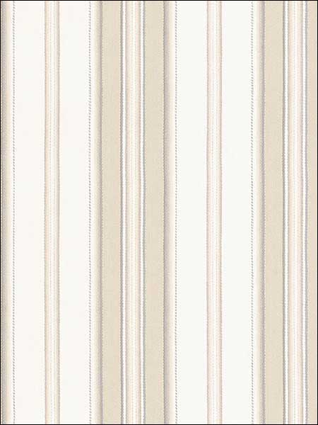 Heritage Stripe fabric in beige cream grey white color - pattern number CH22516 - by Patton Norwall in the Stripes and Damasks 3 collection