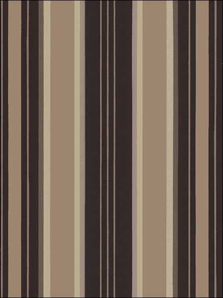 Textured Stripe fabric in metallic silver browns taupe color - pattern number SD25659 - by Patton Norwall in the Stripes and Damasks 3 collection