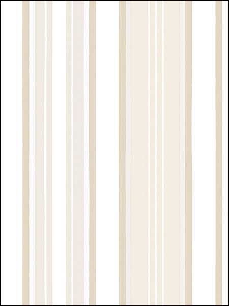 Textured Stripe fabric in beige white cream peach color - pattern number SD36112 - by Patton Norwall in the Stripes and Damasks 3 collection