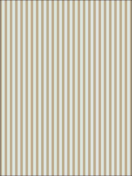 3mm Stripe wallpaper in aqua metallic gold color - pattern number SD36130 - by Patton Norwall in the Stripes and Damasks 3 collection