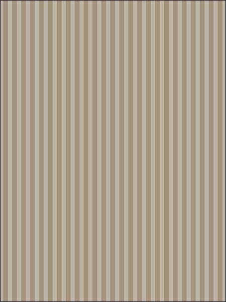 3mm Stripe wallpaper in brown metallic gold color - pattern number SD36132 - by Patton Norwall in the Stripes and Damasks 3 collection