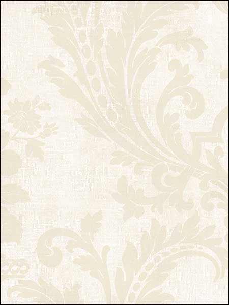 Sari with Texture wallpaper in beige color - pattern number SD36156 - by Patton Norwall in the Stripes and Damasks 3 collection