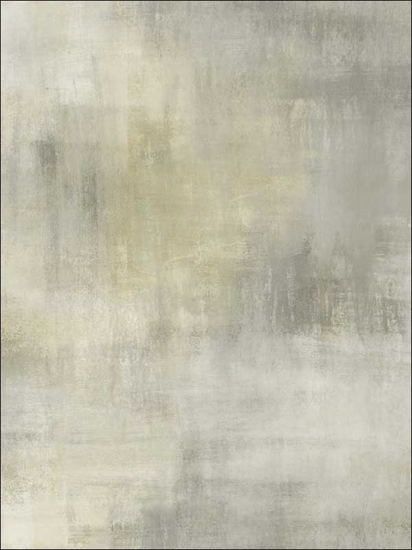 Pastel Wash fabric in metallic gold taupe and greige color - pattern number AH40100 - by Seabrook in the L Atelier De Paris collection