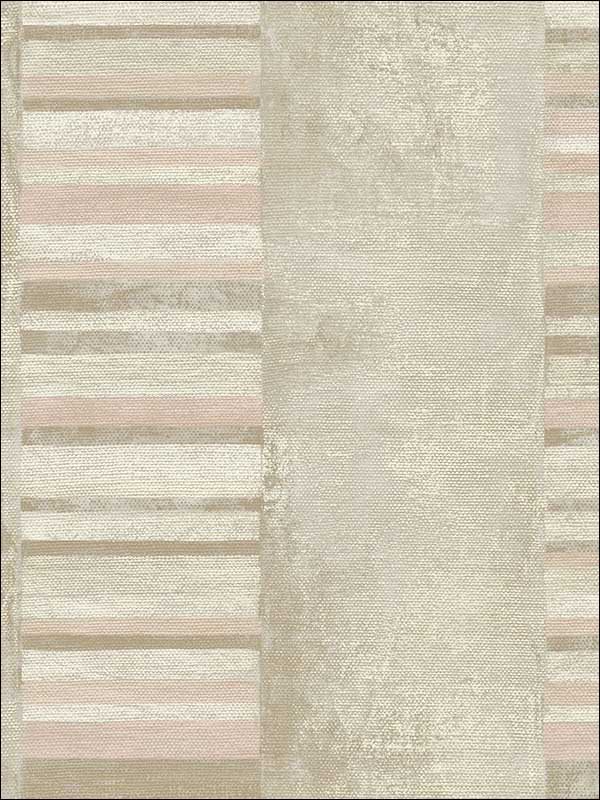 Judson wallpaper in pink color - pattern number MW30301 - by Seabrook in the Metalworks collection