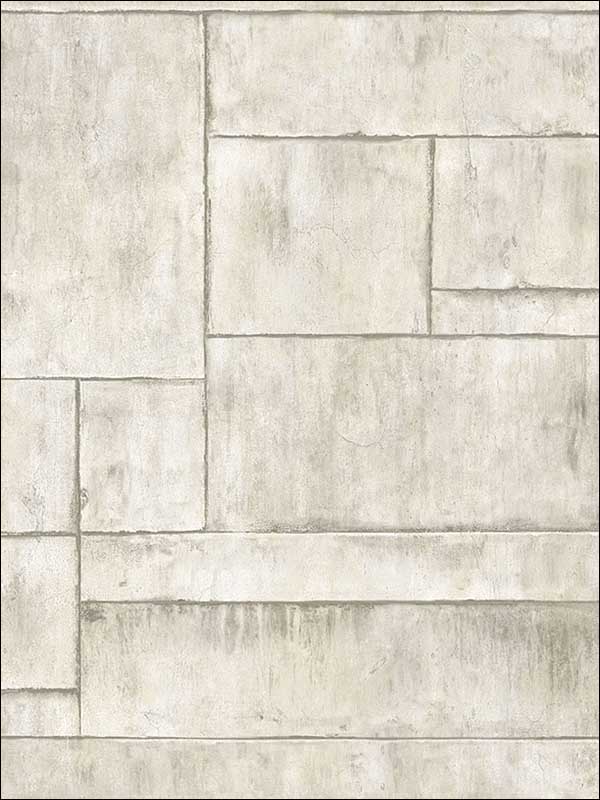 Stirling wallpaper in silver pewter color - pattern number MW31610 - by Seabrook in the Metalworks collection