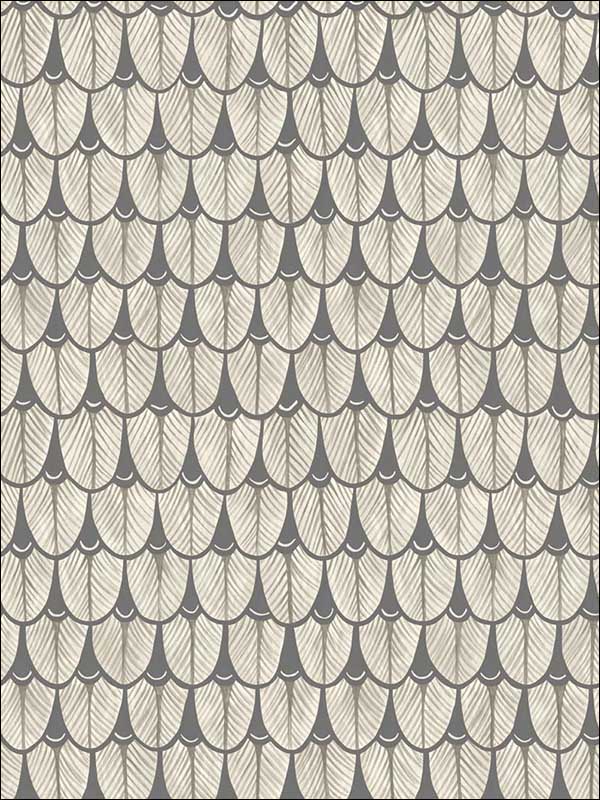 Narina fabric in black and white color - pattern number 109/10048.CS.0 - by Cole and Son in the The Ardmore Collection collection
