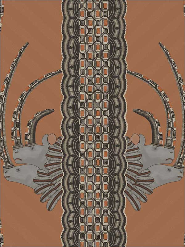 Jabu wallpaper in tan color - pattern number 109/3018.CS.0 - by Cole and Son in the The Ardmore Collection collection