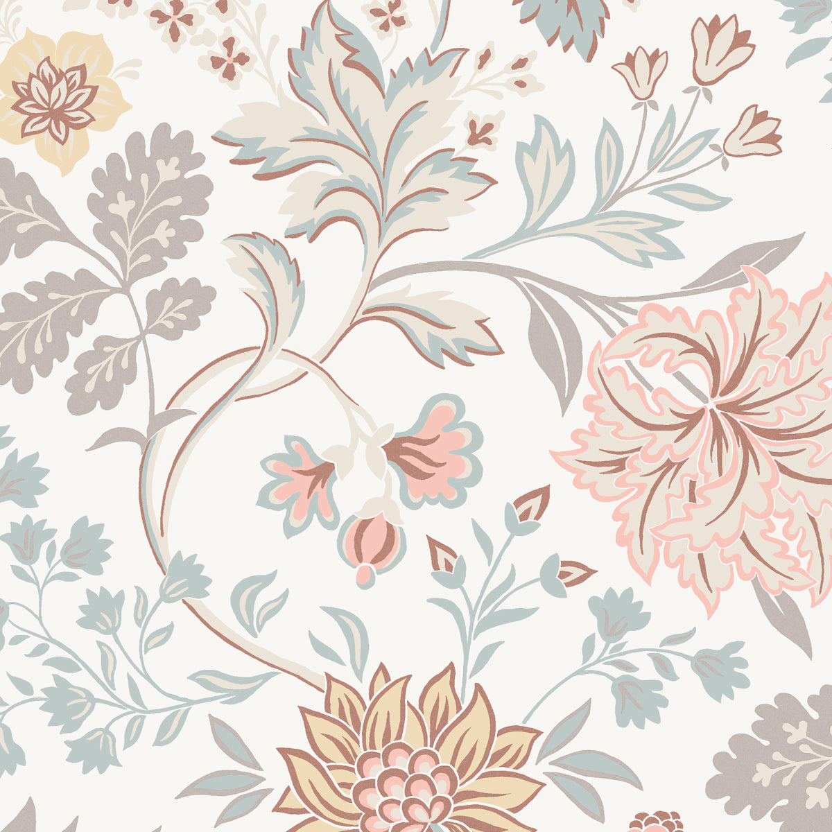 Alicia fabric in sage color - pattern number 2006 - by Schumacher in the Borastapeter collection