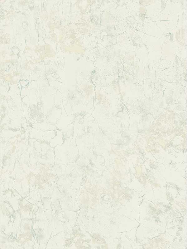Crackled Faux fabric in vintage blue color - pattern number MV80502 - by Wallquest in the Vintage Home II collection