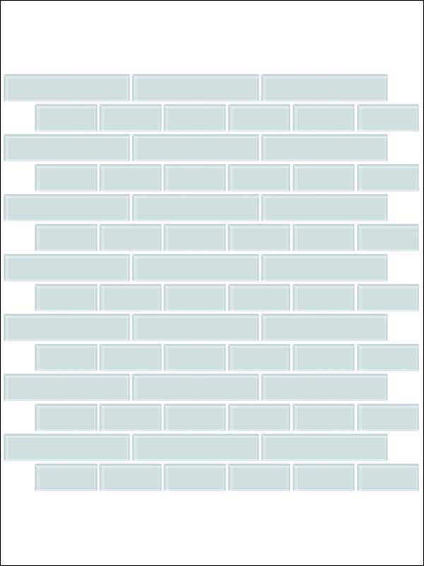 Glass Peel and Stick Backsplash Tiles fabric in sea color - pattern number NH2361 - by Brewster in the Peel and Stick Backsplash Tiles collection
