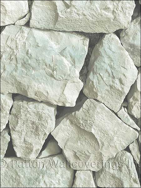 Rock Wall fabric in sage color - pattern number LL36219 - by Patton Norwall in the Illusions 2 collection