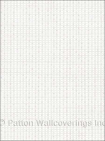 Faux Weave wallpaper in white and purple color - pattern number LL36233 - by Patton Norwall in the Illusions 2 collection