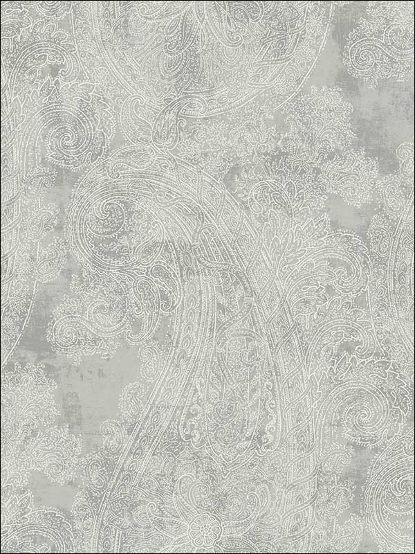 Ogilby fabric in gray and powder color - pattern number CR75202 - by Carl Robinson in the Carl Robinson 15 Sea Glass collection