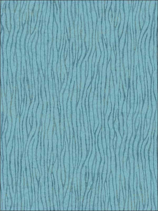 Odessa fabric in cerulean and turquoise color - pattern number CR75304 - by Carl Robinson in the Carl Robinson 15 Sea Glass collection