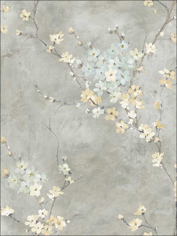 Ogden fabric in gold and gray color - pattern number CR75503 - by Carl Robinson in the Carl Robinson 15 Sea Glass collection