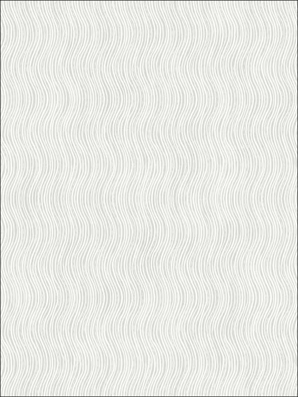 Octavia fabric in cream and silver color - pattern number CR75608 - by Carl Robinson in the Carl Robinson 15 Sea Glass collection