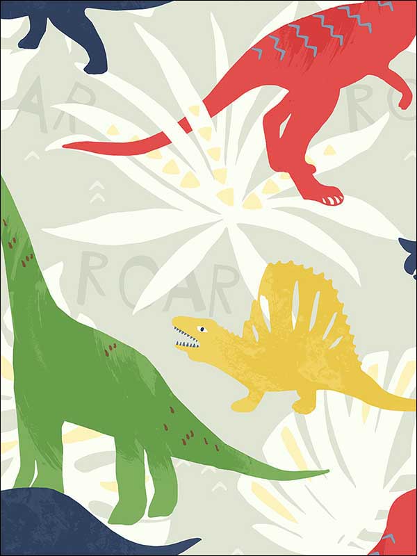 Pack Party fabric in multicolored color - pattern number FA40001 - by Seabrook in the Playdate Adventure collection