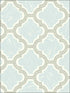 Racetrack Ogee fabric in gray and powder blue color - pattern number FA40408 - by Seabrook in the Playdate Adventure collection