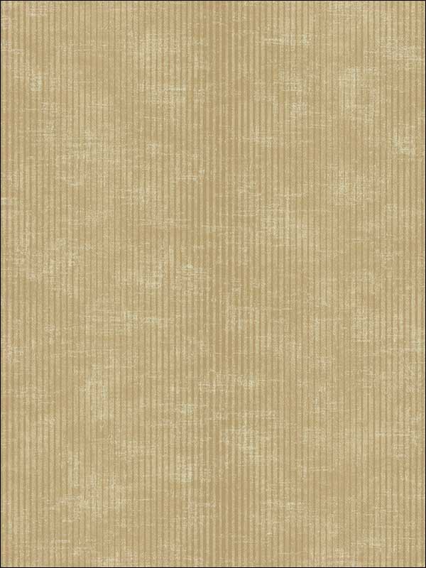 Textured Striped fabric in metallic gold gray color - pattern number 1222805 - by Seabrook in the Texture Anthology Vol 1 collection