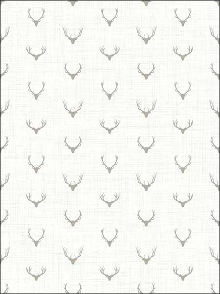 Alaska Antlers fabric in 50308 color - pattern number TH50308 - by Pelican Prints in the Destination USA collection