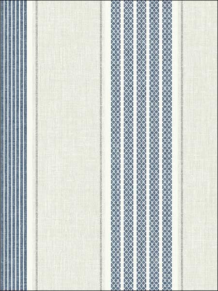 Cape Cod Stripe fabric in 51107 color - pattern number TH51107 - by Pelican Prints in the Destination USA collection