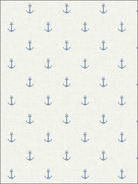 Cape Cod Anchors fabric in 51202 color - pattern number TH51202 - by Pelican Prints in the Destination USA collection