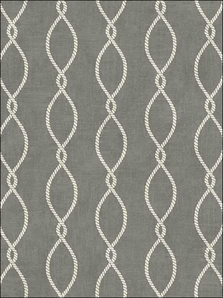 Cape Cod Rope Ogee fabric in 51308 color - pattern number TH51308 - by Pelican Prints in the Destination USA collection