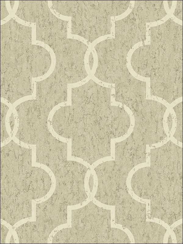 Cork Intersect Ogee Textured wallpaper in 10107 color - pattern number RC10107 - by Wallquest in the Textures 27 in Type II Wallcoverings collection