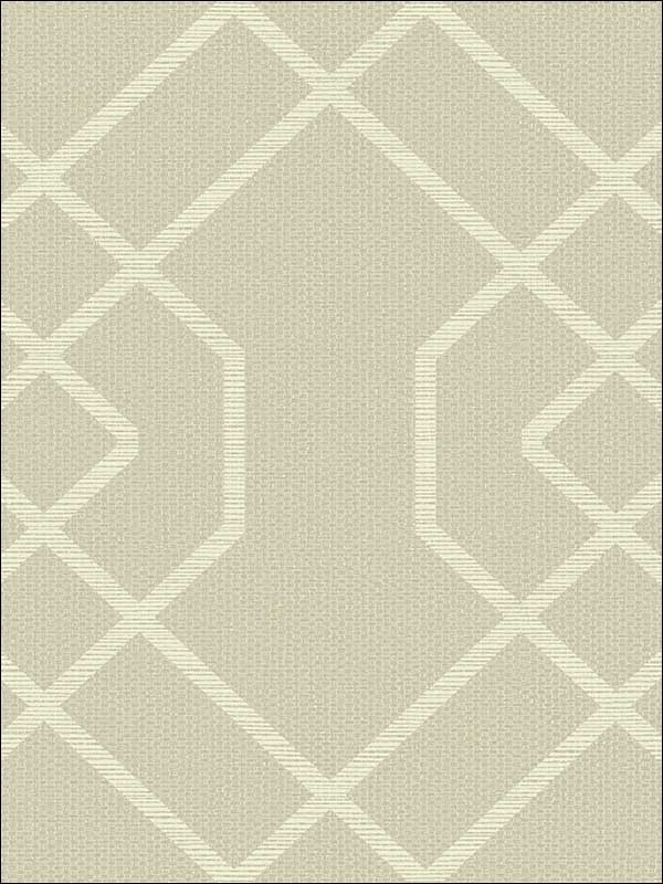 Grasscloth Look Woven Geo Textured wallpaper in 10707 color - pattern number RC10707 - by Wallquest in the Textures 27 in Type II Wallcoverings collection